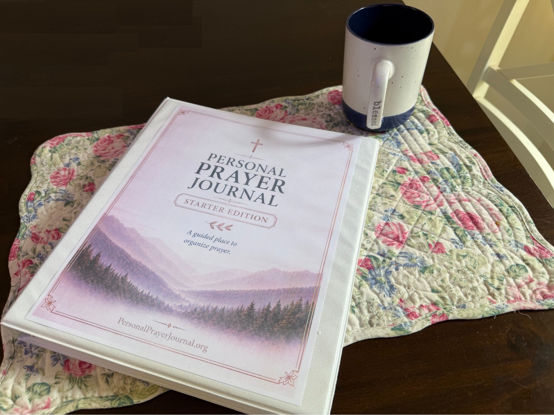 Closed Starter Edition Personal Prayer Journal binder
