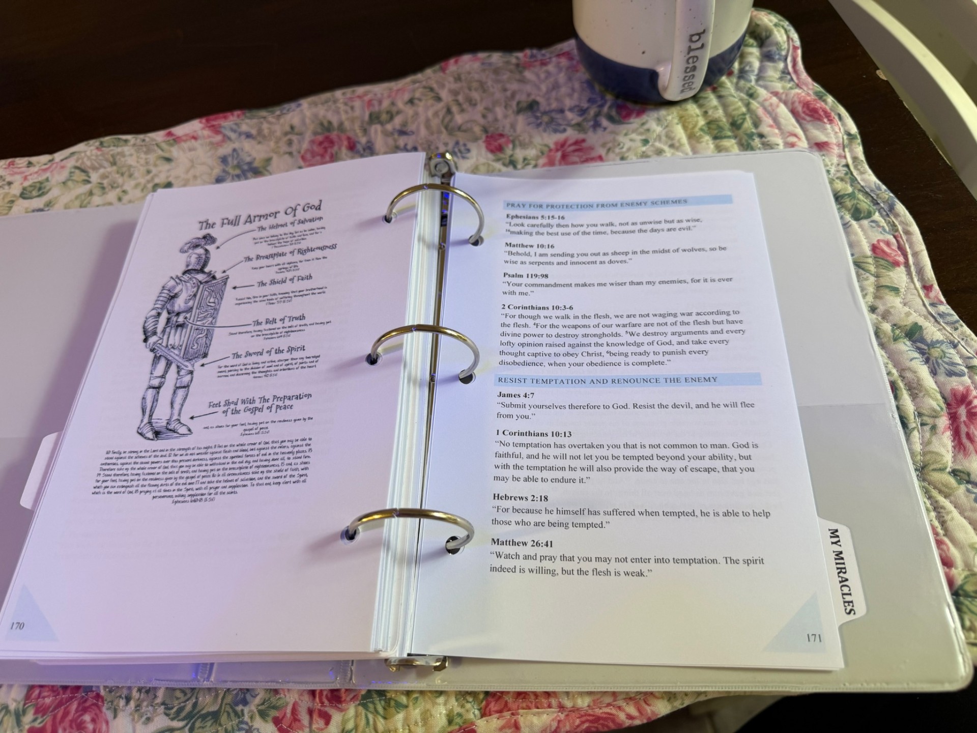 Spiritual Warfare Scripture-guided prayer pages